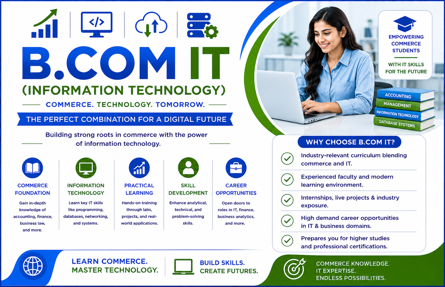 B.COM IT (INFORMATION TECHNOLOGY)
